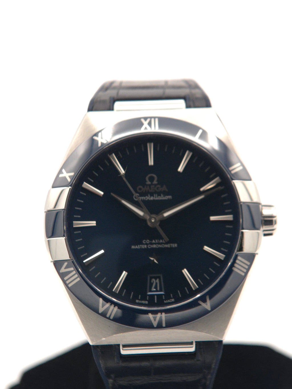 Omega Constellation Co-Axial Master Chronometer 41mm Blue Dial (Ref: 131.33.41.21.03.001) - Full Set