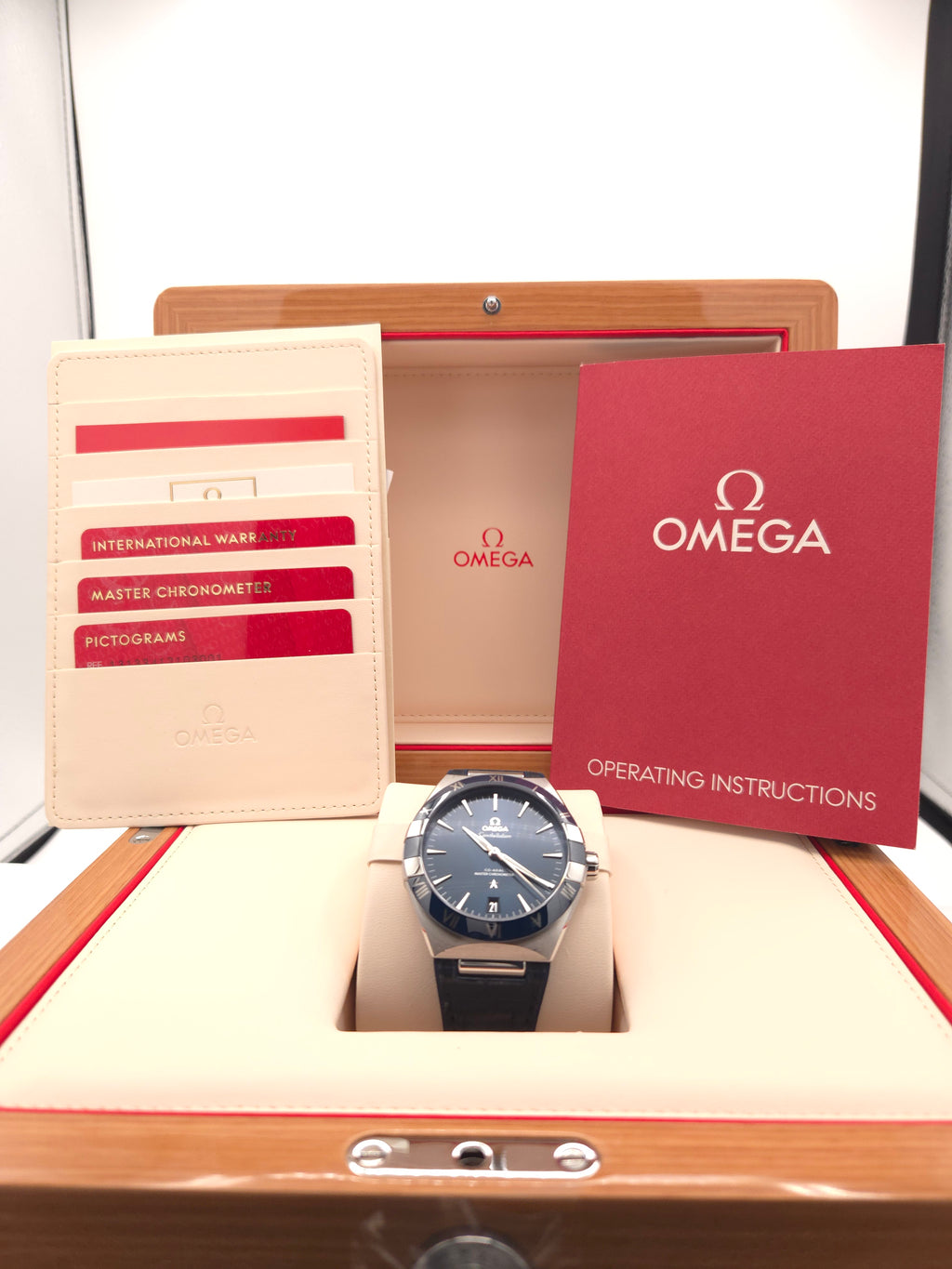 Omega Constellation Co-Axial Master Chronometer 41mm Blue Dial (Ref: 131.33.41.21.03.001) - Full Set