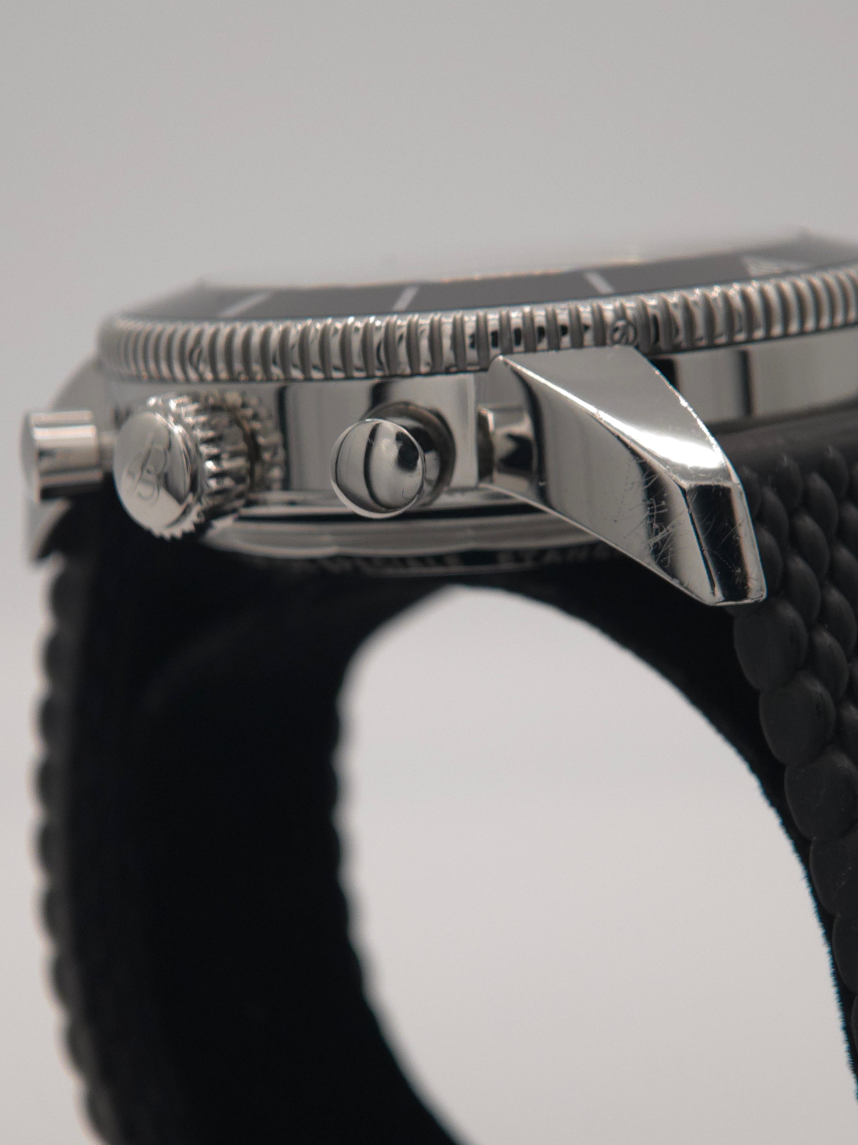 Breitling Superocean Heritage B01 Chronograph 44 Silver Dial Full Set (Ref: AB0162121G1A1)