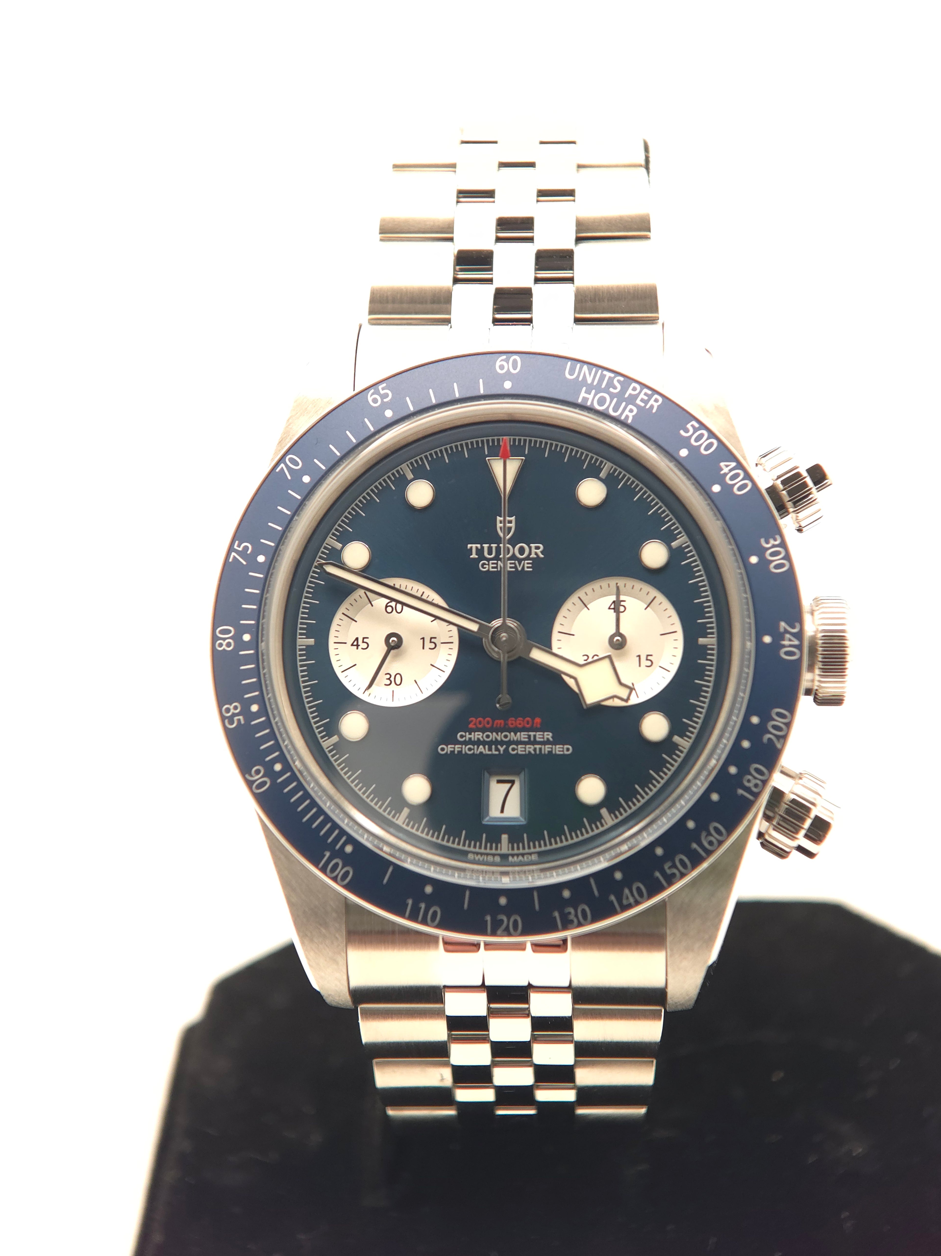 Tudor Black Bay Chrono "Blue" Boutique Edition 41mm M79360B (2024 Full Set)