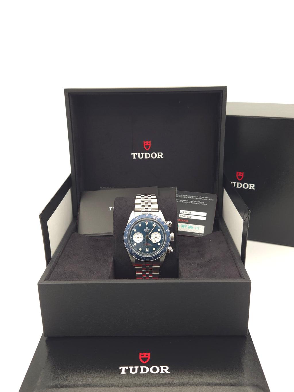 Tudor Black Bay Chrono "Blue" Boutique Edition 41mm M79360B (2024 Full Set)