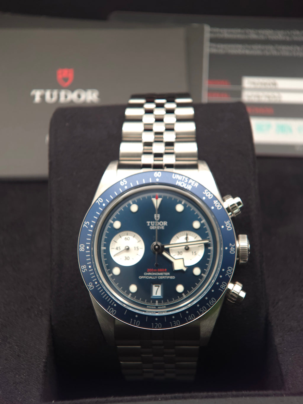 Tudor Black Bay Chrono "Blue" Boutique Edition 41mm M79360B (2024 Full Set)