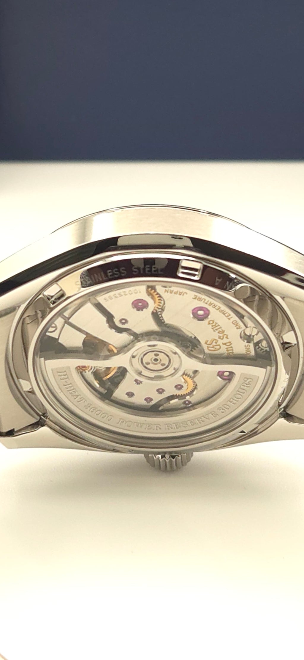 Grand Seiko Evolution 9 "White Birch" Hi-Beat SLGH005 (2025 Full Set + Extra Blue Rubber Strap)