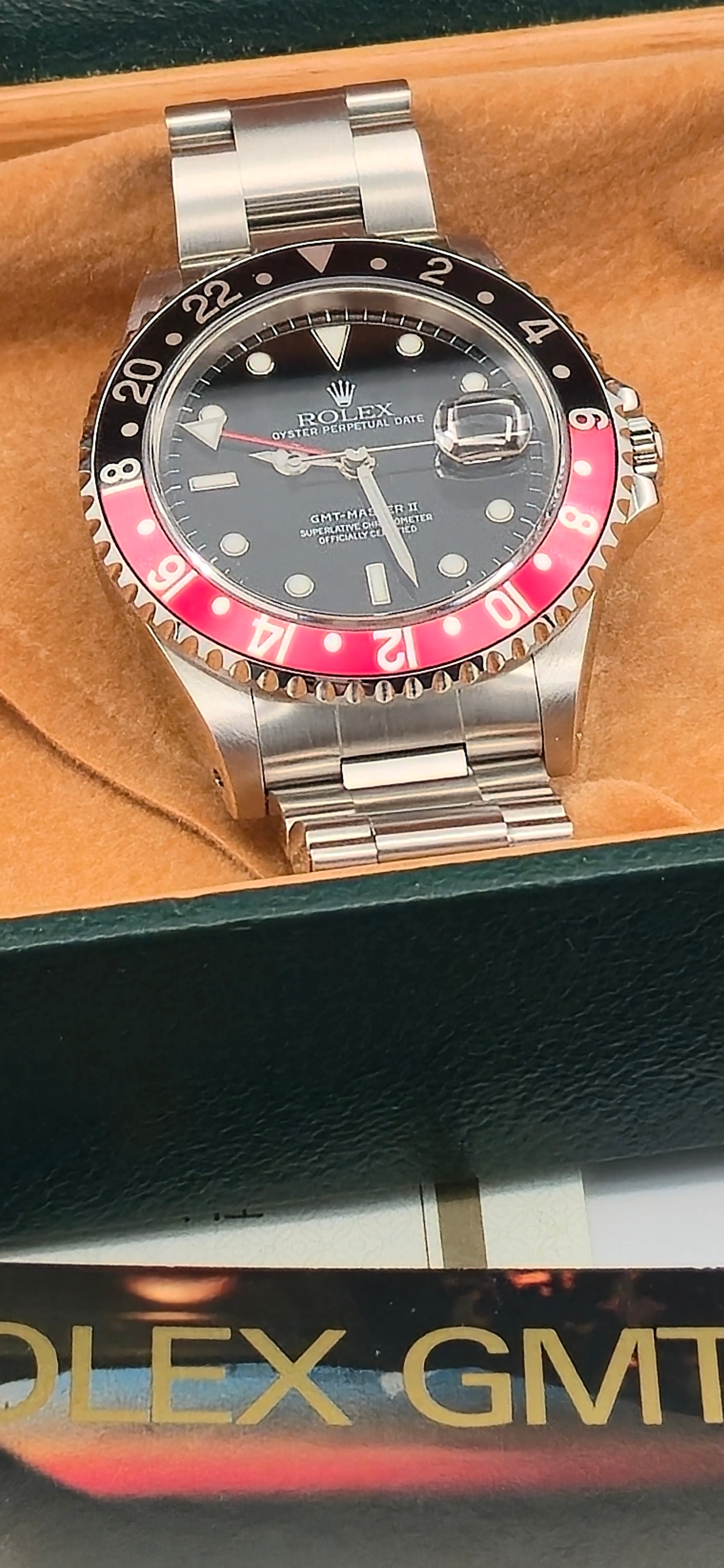 Rolex GMT-Master II "Coke" 16710 (September 2000 Full Set | A-Serial)