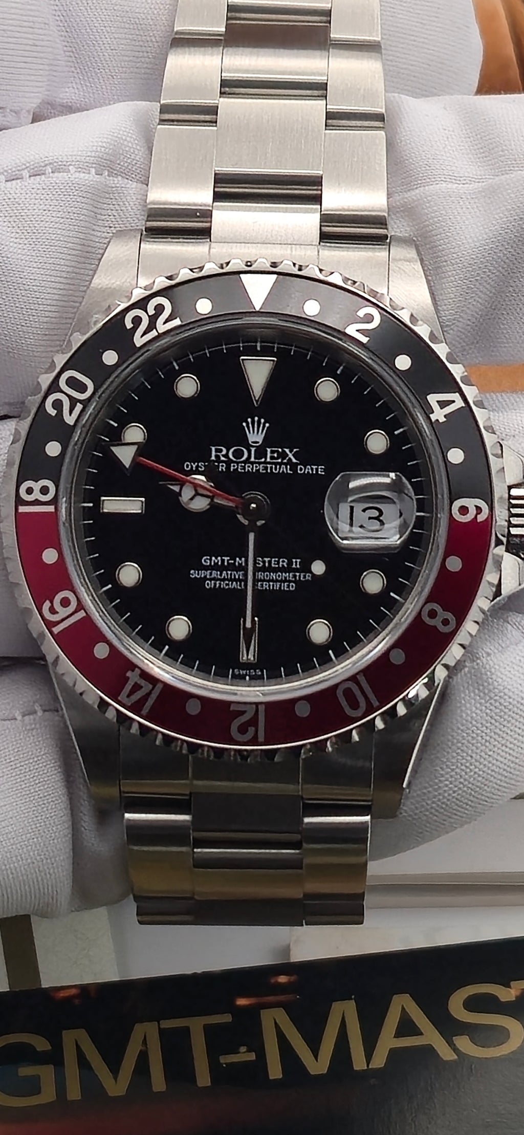Rolex GMT-Master II "Coke" 16710 (September 2000 Full Set | A-Serial)