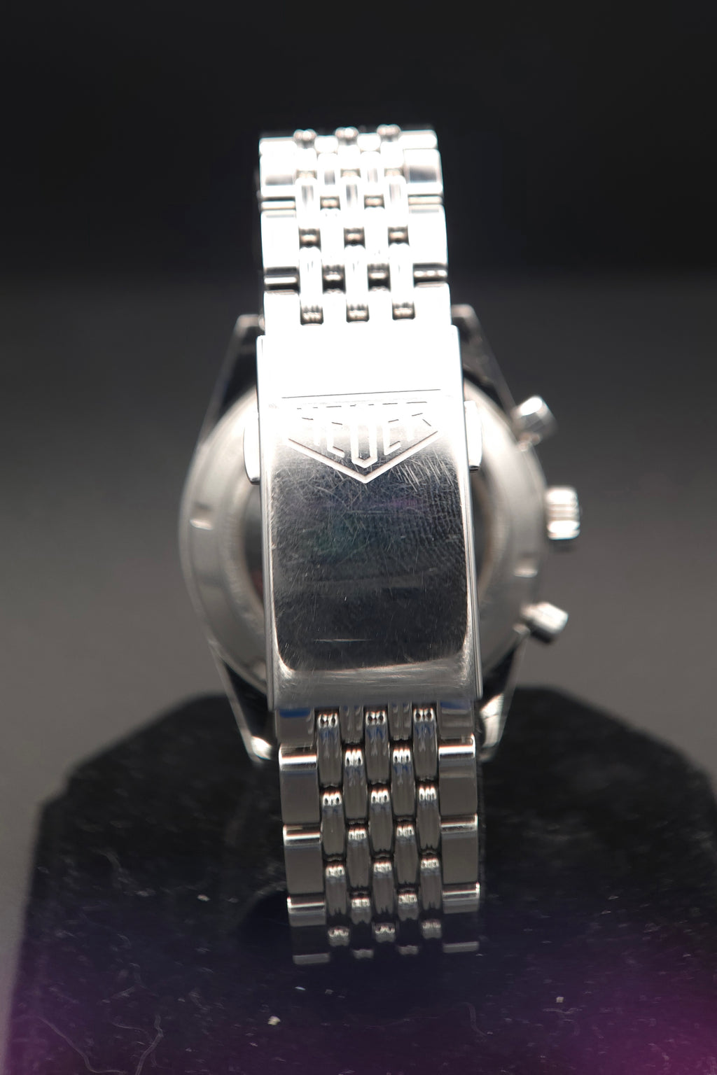 TAG Heuer Heritage Autavia Calibre Heuer 02 42mm CBE2110.BA0687 (2018 Full Set + Extra OEM Black Rubber Strap)