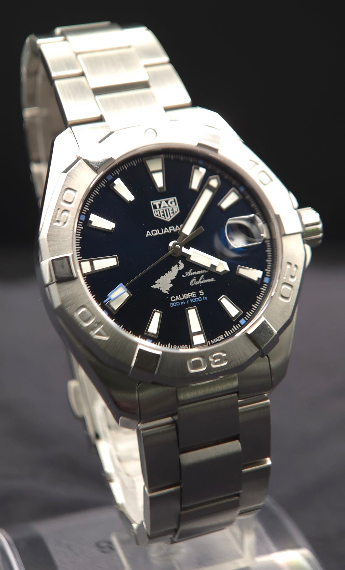 TAG Heuer Aquaracer 41mm "Amami Oshima" Limited Edition Ref. WBD2117.BA0928 (#118/500) – Box & Card