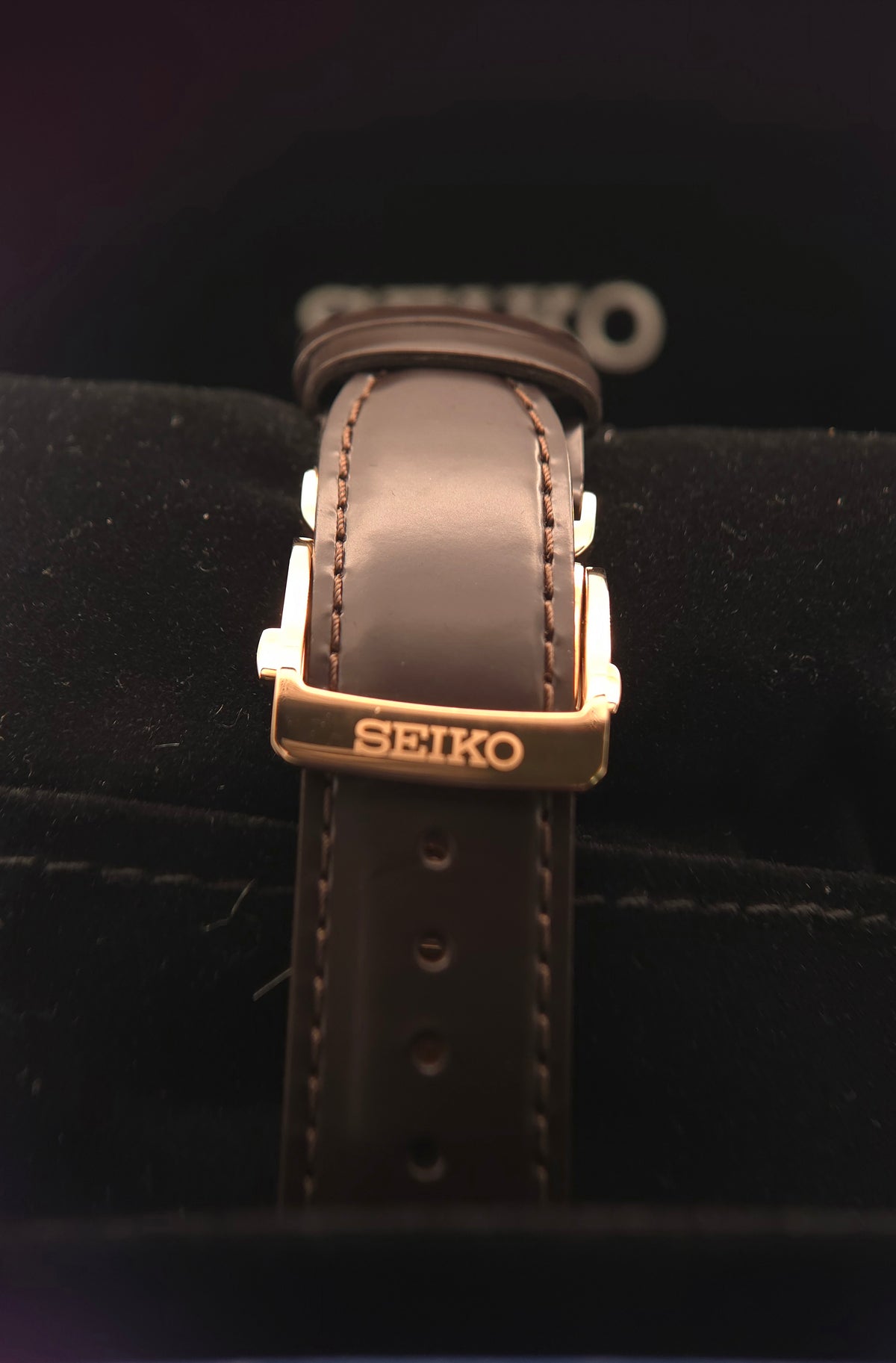 Seiko Presage Sharp Edged Series "Susutake" Rose Gold 39mm SPB170J1 (Like New | Full Set)