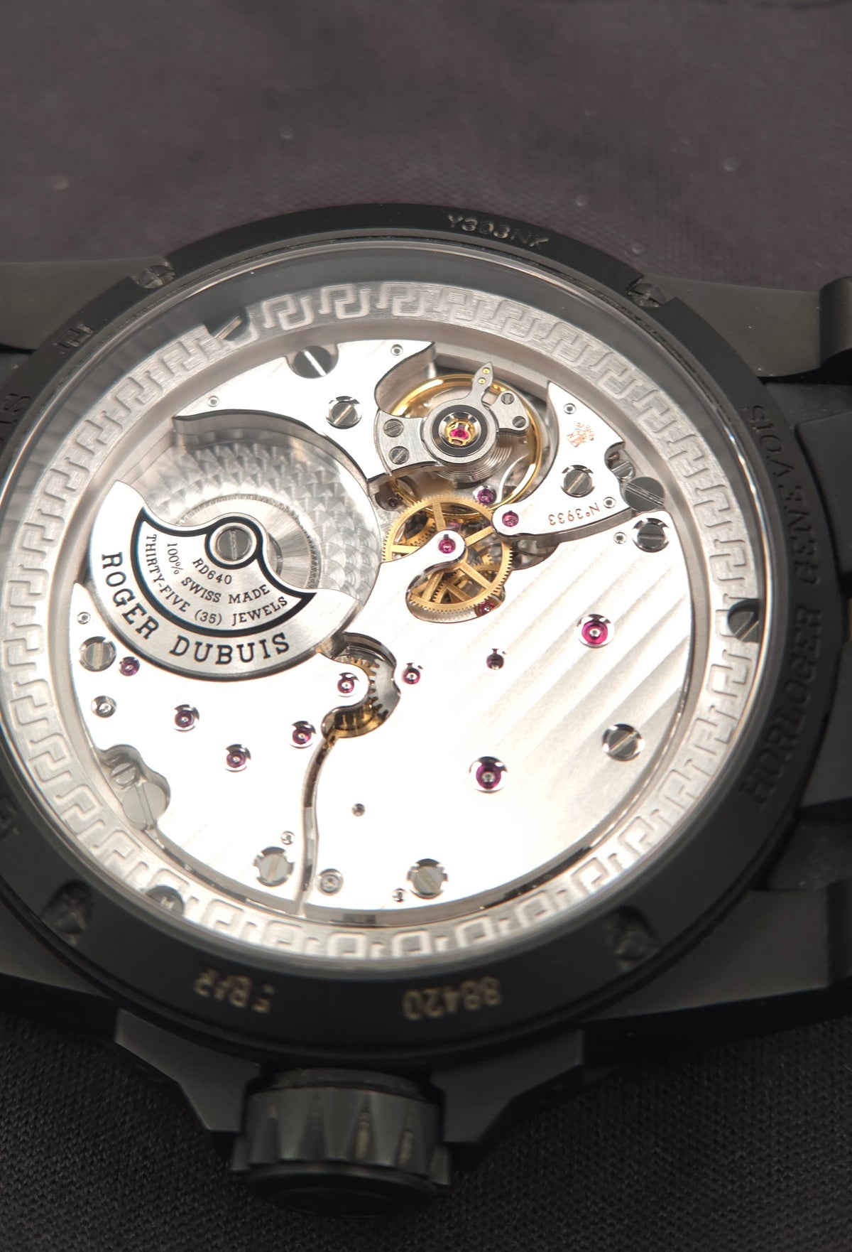 Roger Dubuis Excalibur 45 Black DLC Titanium Ref. DBEX0542 (Full Set 2017)