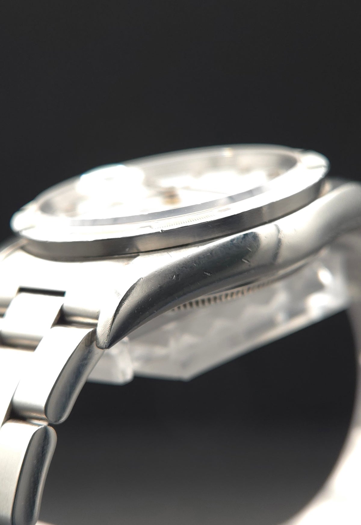Rolex Oyster Perpetual Date 34mm 15210 White Roman Dial (1994 Papers)
