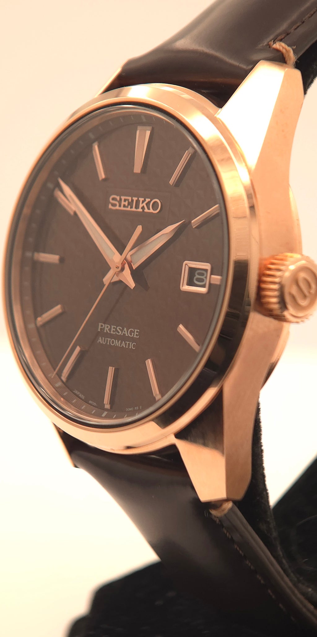 Seiko Presage Sharp Edged Series "Susutake" Rose Gold 39mm SPB170J1 (Like New | Full Set)