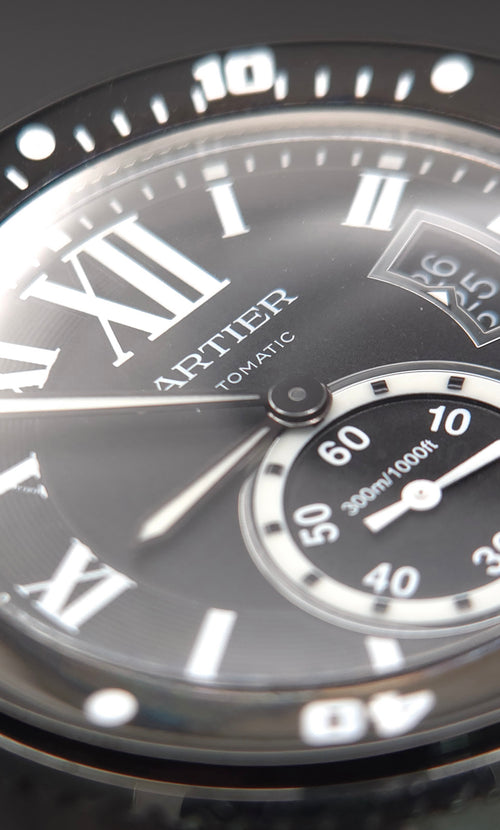 Cartier Calibre de Cartier Diver 42mm Steel Black Dial – Ref. W7100056 (2017 Full Set)