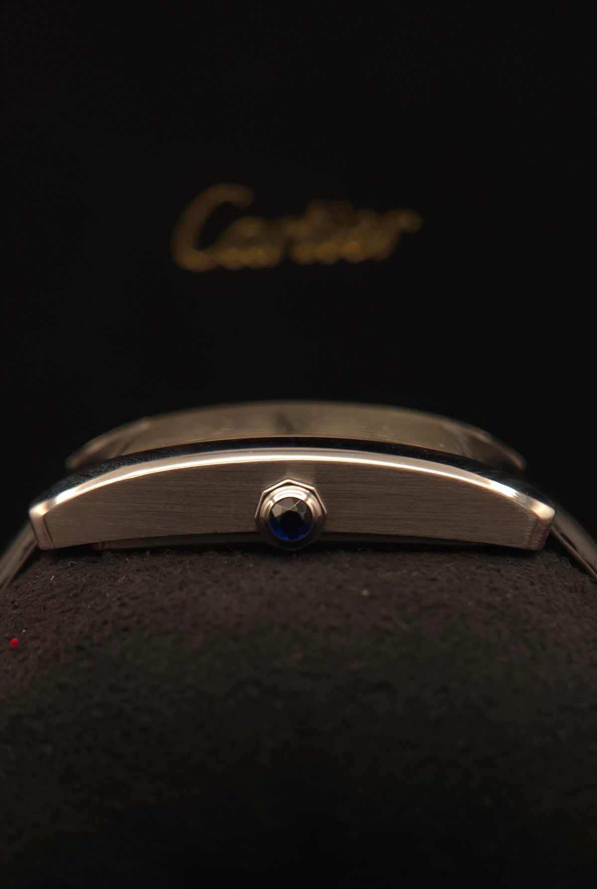 Cartier Tank MC Automatic 34.3mm Steel Silver Dial W5330003 (September 2013 Box & Papers)