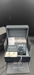 TAG Heuer Carrera Calibre 16 Chronograph 41mm Blue Dial CBK2112.BA0715 (Box & Papers)