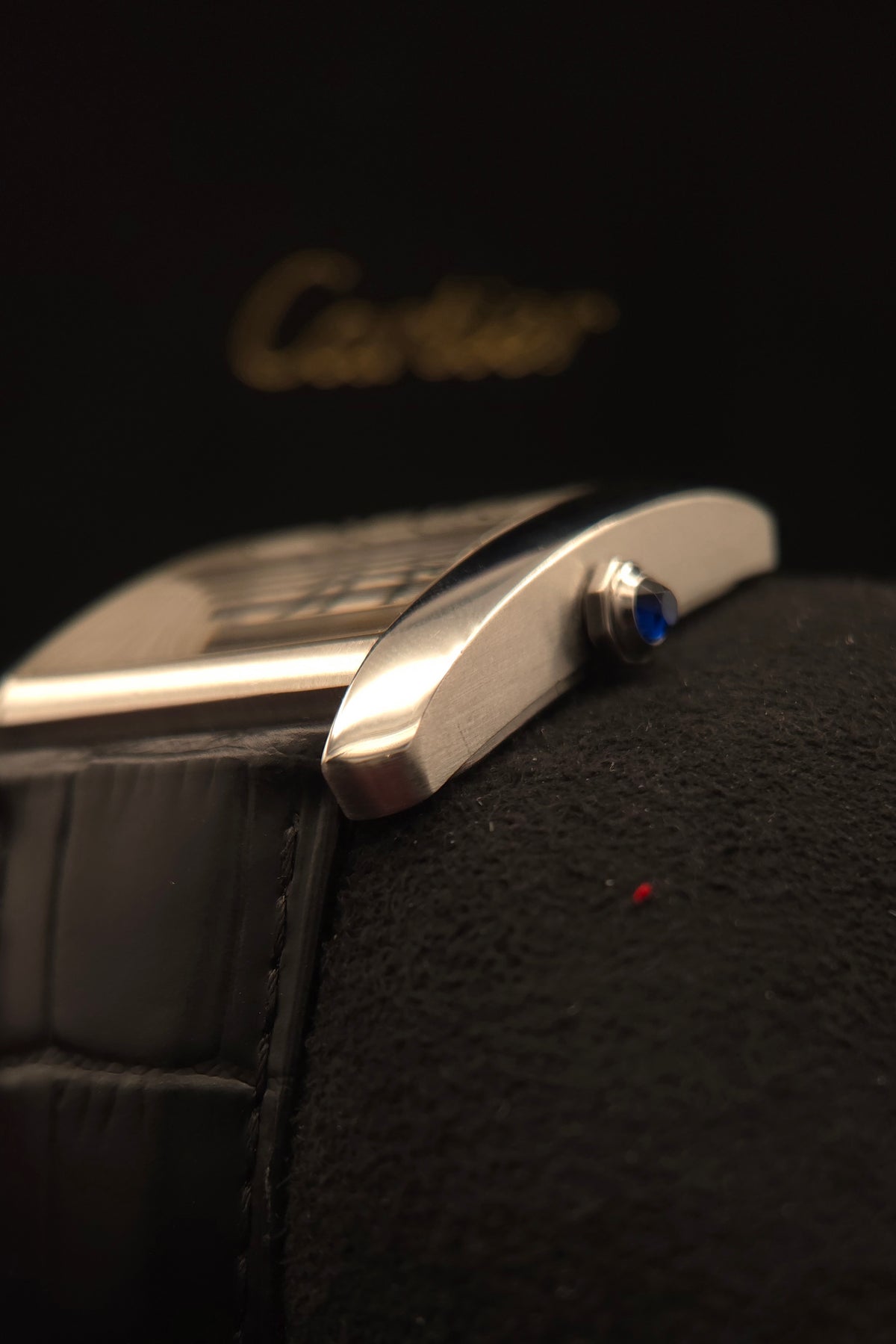 Cartier Tank MC Automatic 34.3mm Steel Silver Dial W5330003 (September 2013 Box & Papers)