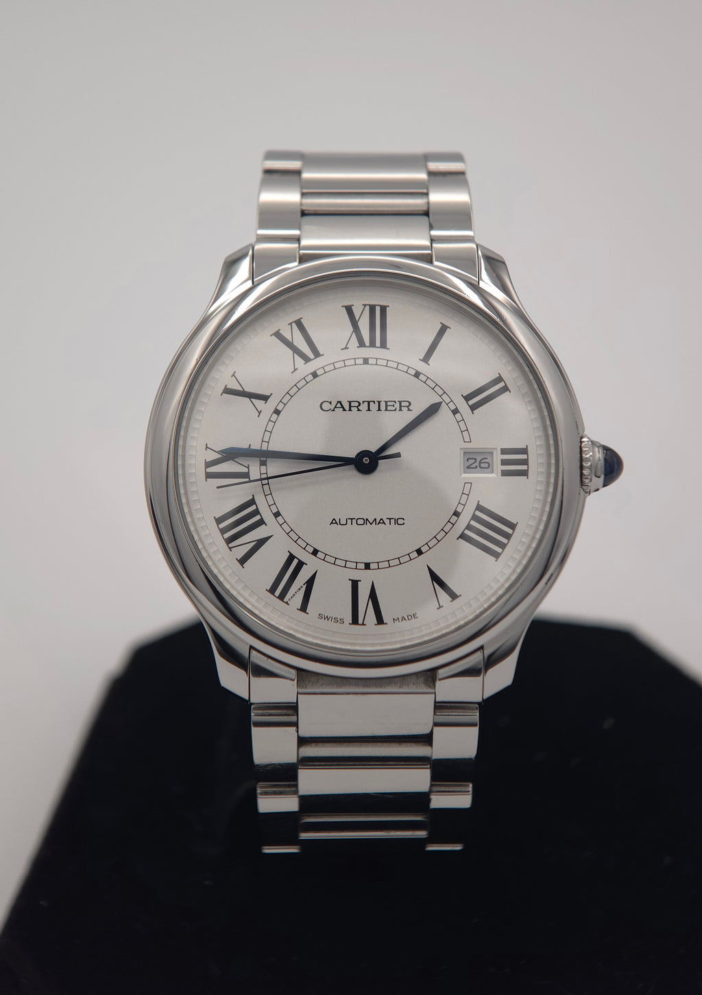 Cartier Ronde Must de Cartier 40mm White Dial WSRN0035 (2022 Warranty Card Only)