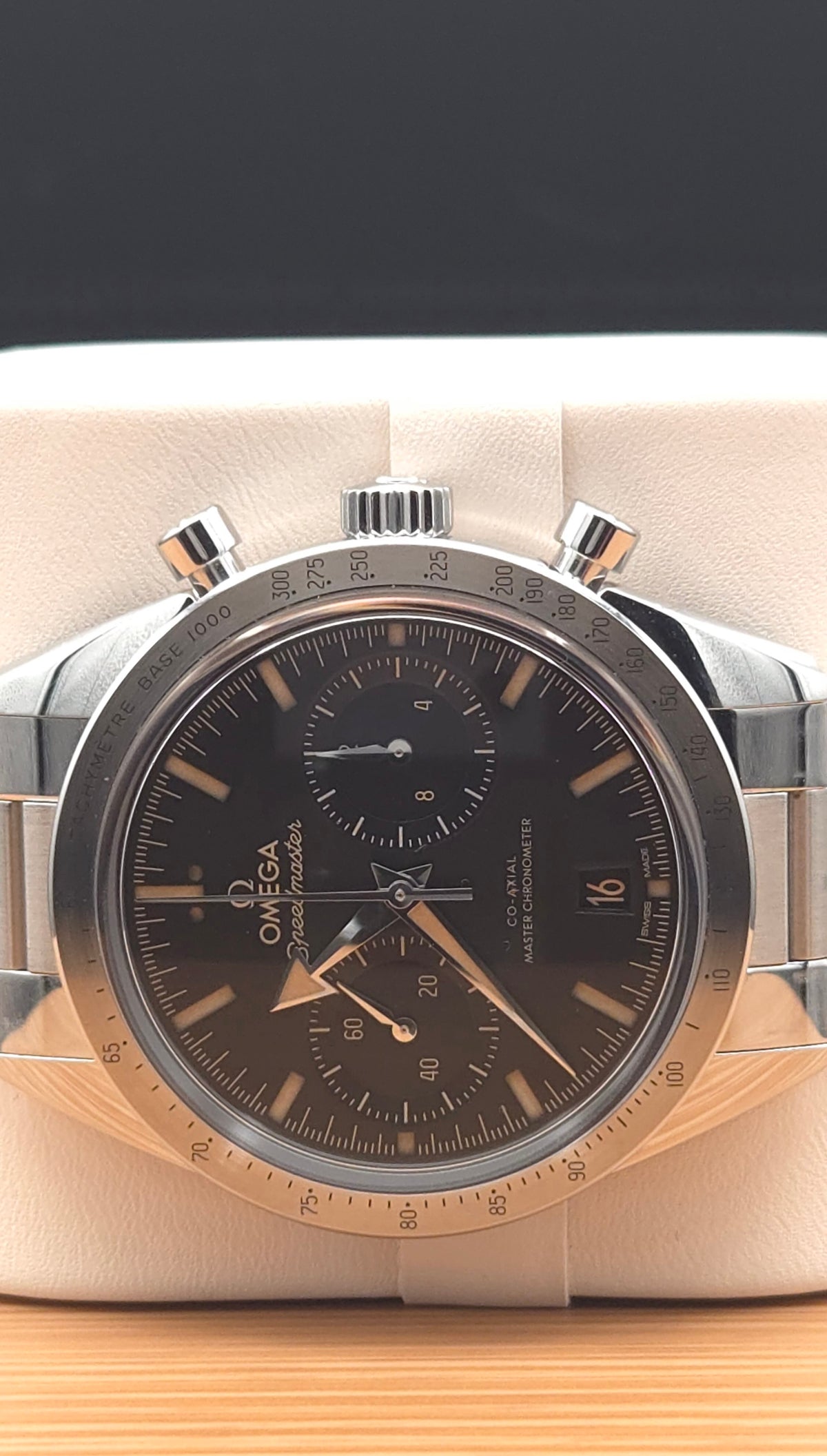 Omega Speedmaster '57 Black Dial Manual Chrono 332.10.41.51.01.001 (Box & Papers | 7" Wrist)