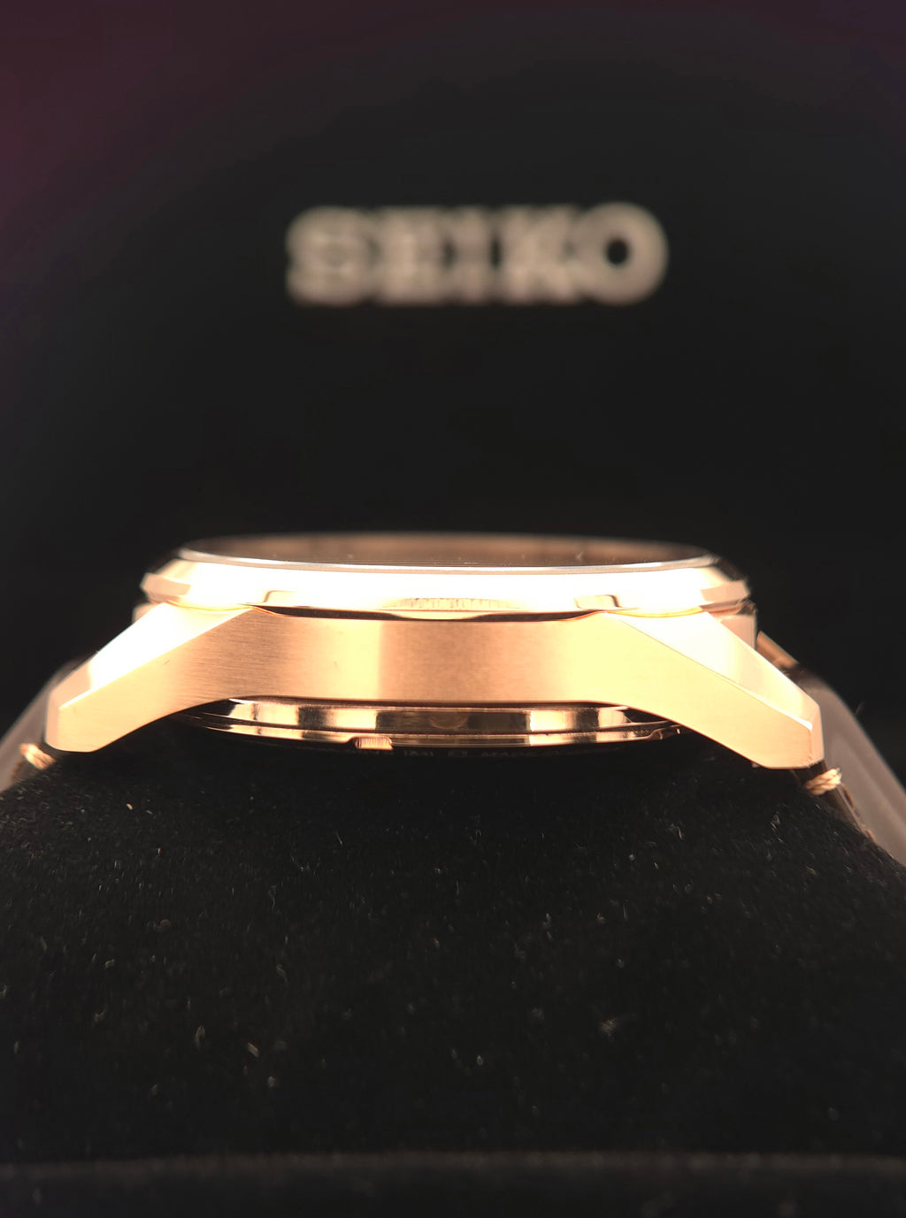 Seiko Presage Sharp Edged Series "Susutake" Rose Gold 39mm SPB170J1 (Like New | Full Set)