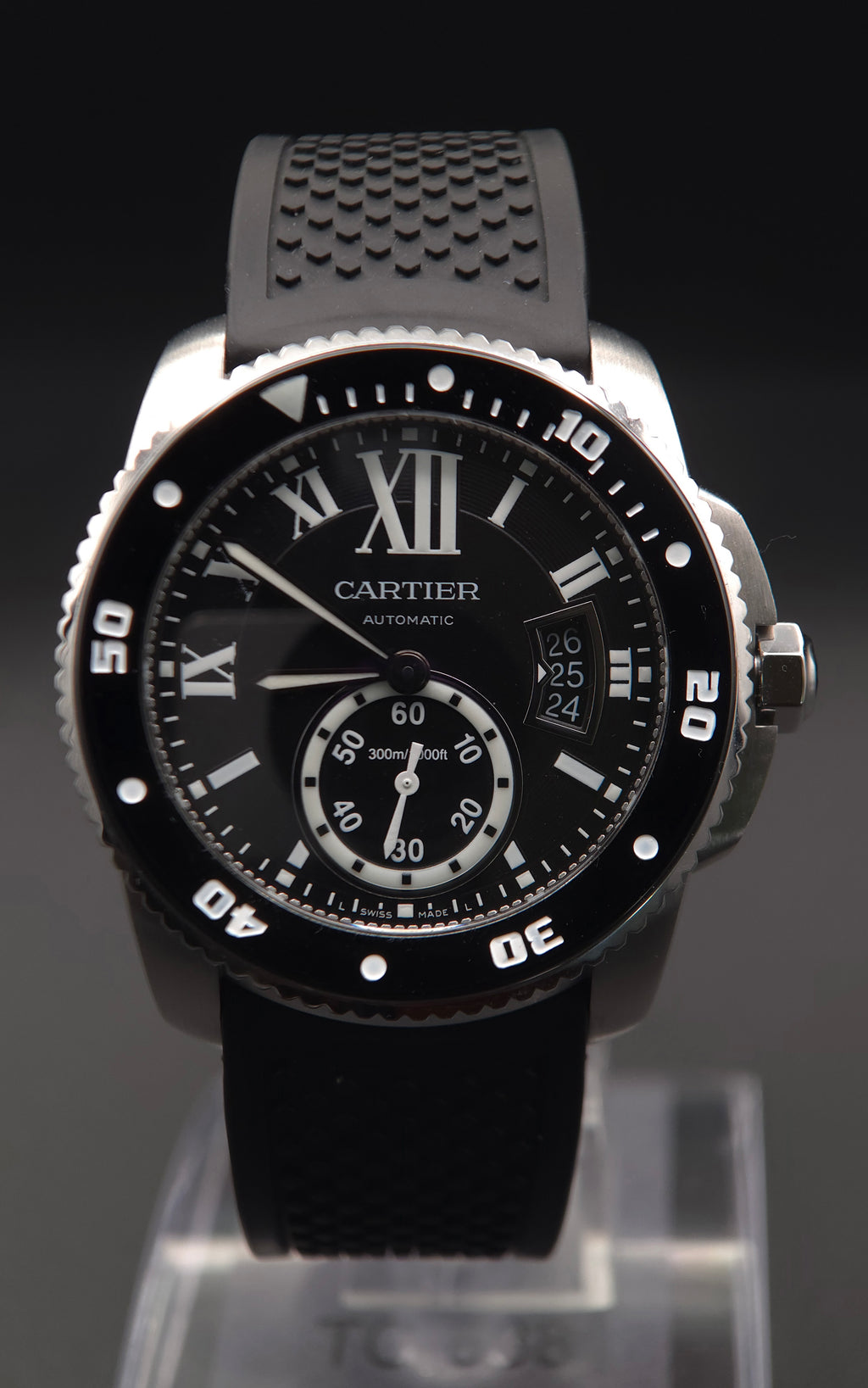 Cartier Calibre de Cartier Diver 42mm Steel Black Dial – Ref. W7100056 (2017 Full Set)