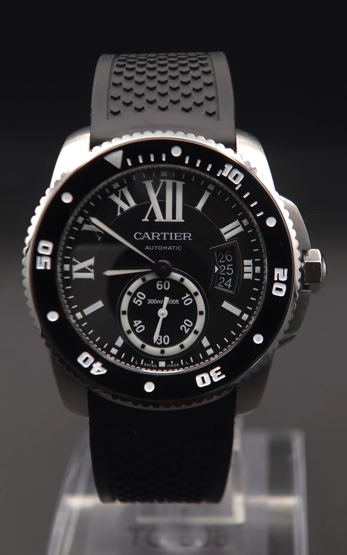 Cartier Calibre de Cartier Diver 42mm Steel Black Dial – Ref. W7100056 (2017 Full Set)
