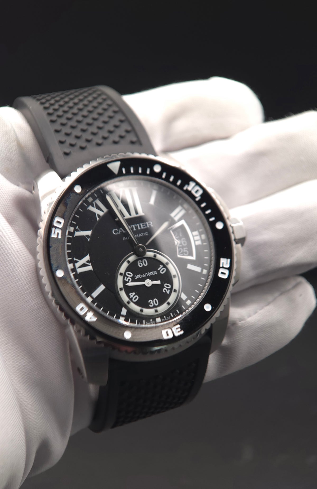 Cartier Calibre de Cartier Diver 42mm Steel Black Dial – Ref. W7100056 (2017 Full Set)