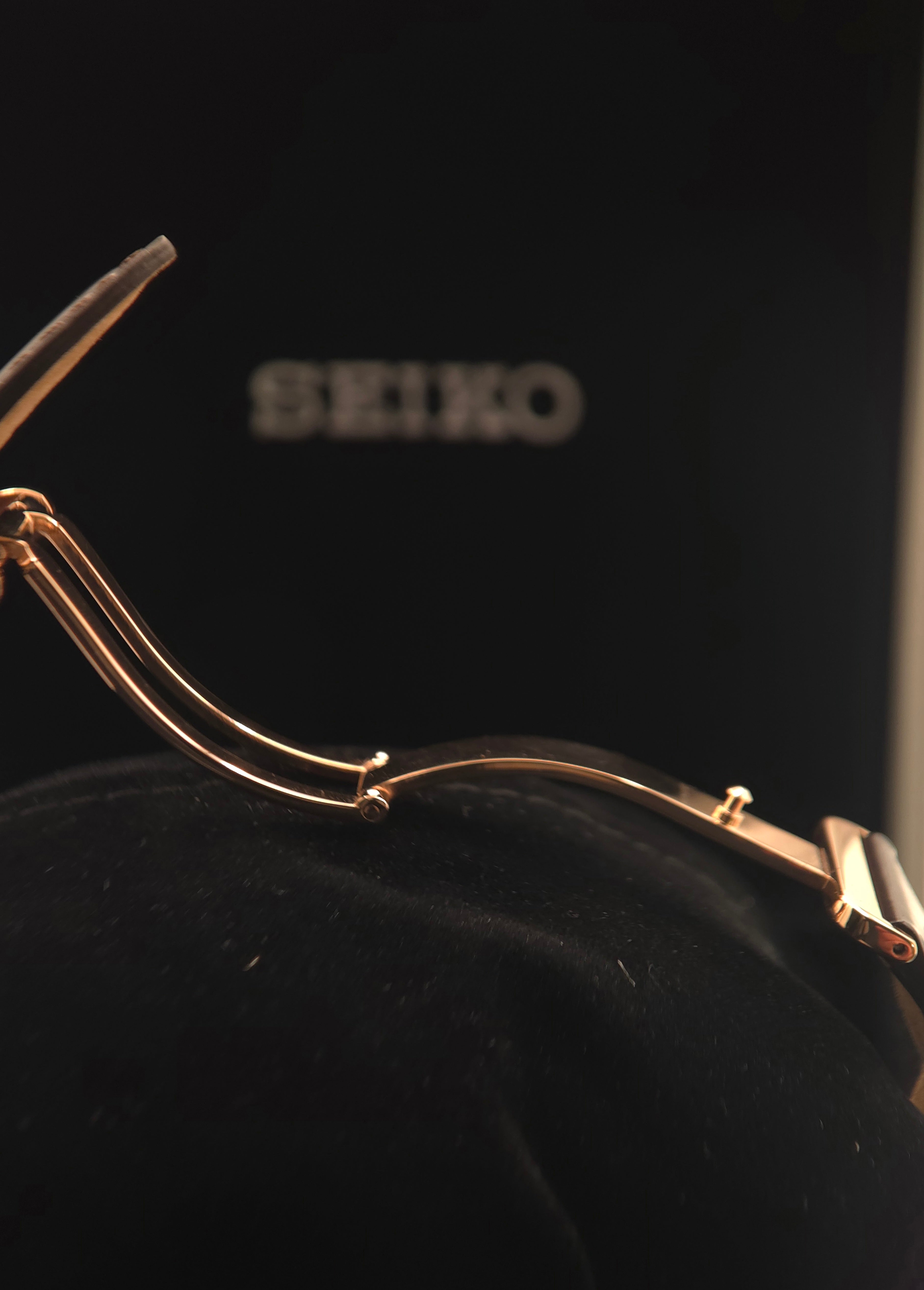 Seiko Presage Sharp Edged Series "Susutake" Rose Gold 39mm SPB170J1 (Like New | Full Set)