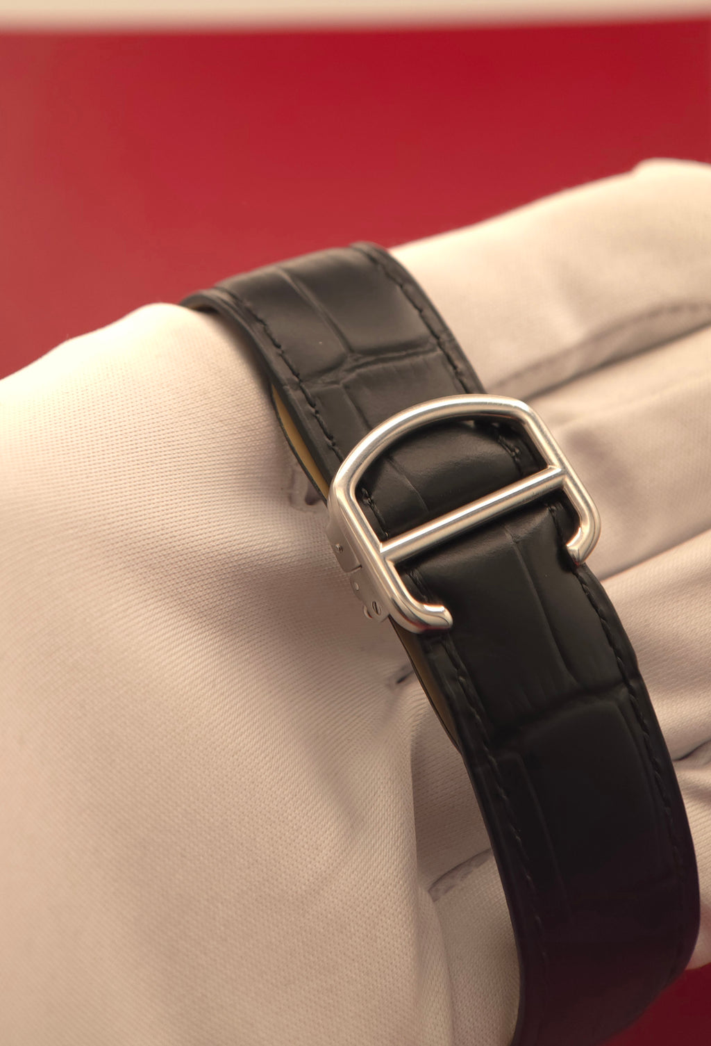 Cartier Tank MC Automatic 34.3mm Steel Silver Dial W5330003 (September 2013 Box & Papers)