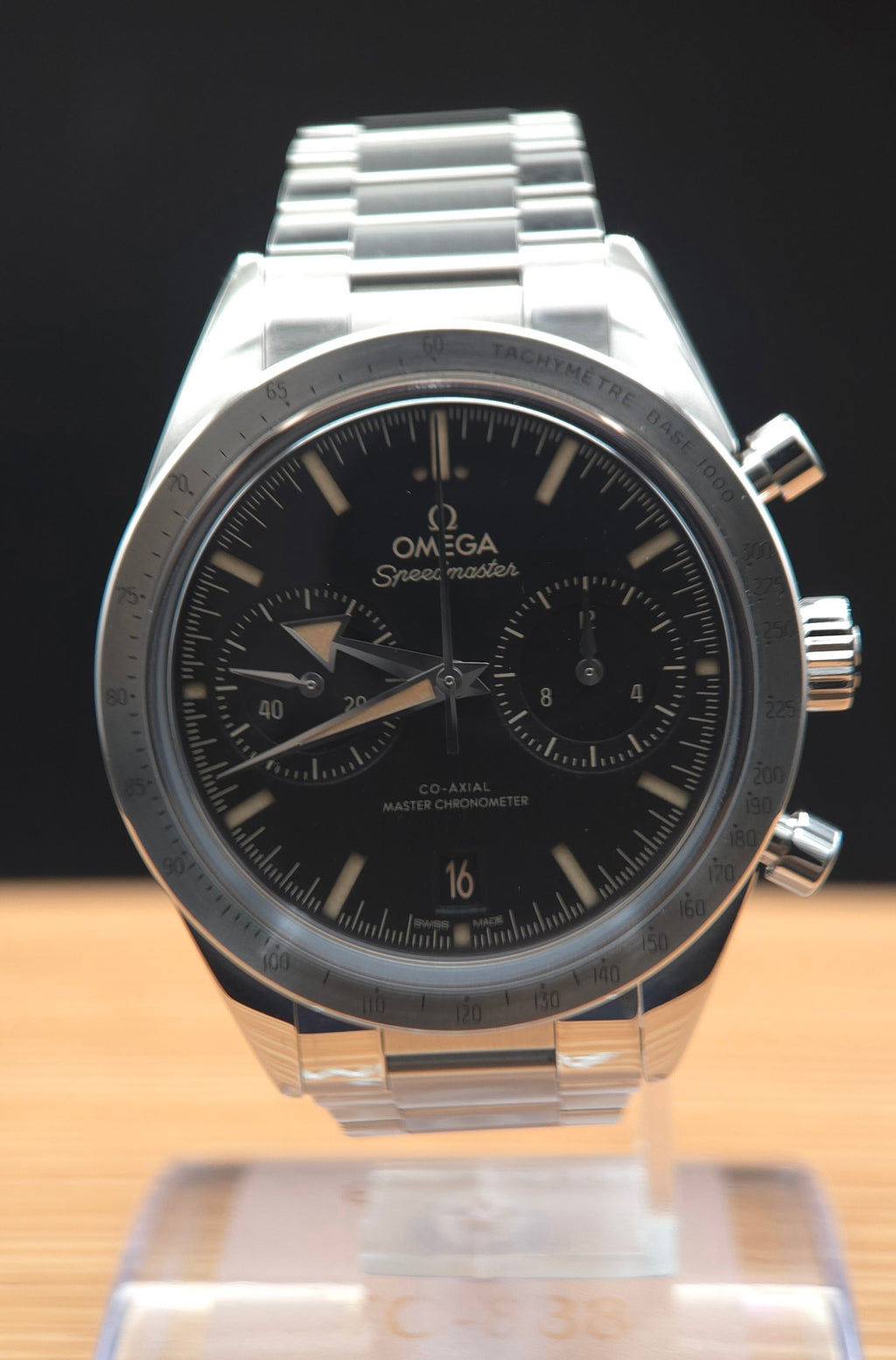 Omega Speedmaster '57 Black Dial Manual Chrono 332.10.41.51.01.001 (Box & Papers | 7" Wrist)