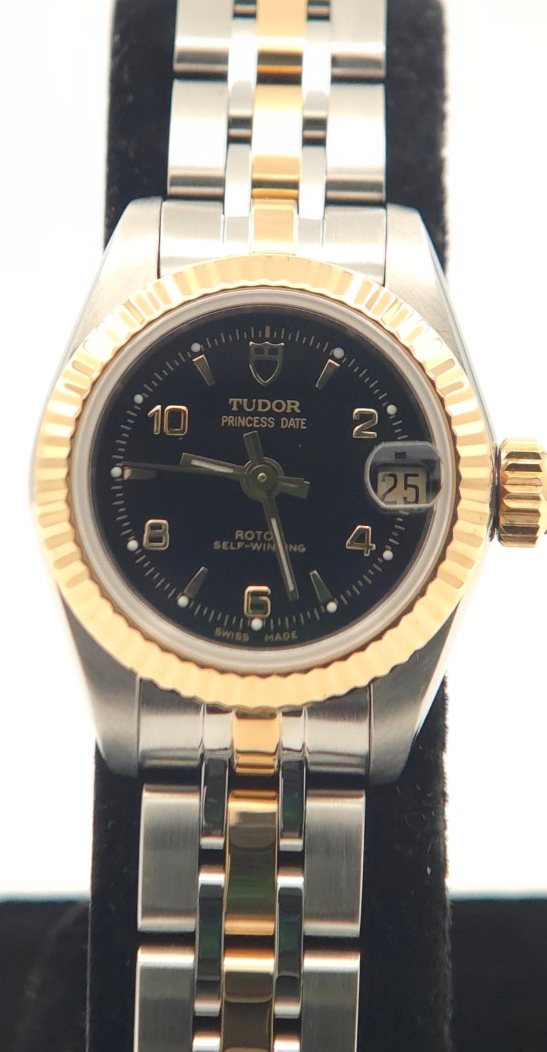 Tudor Princess Date 23mm 92513 Two-Tone (2004 Full Set | Case Back Sticker & Purchase Receipt)