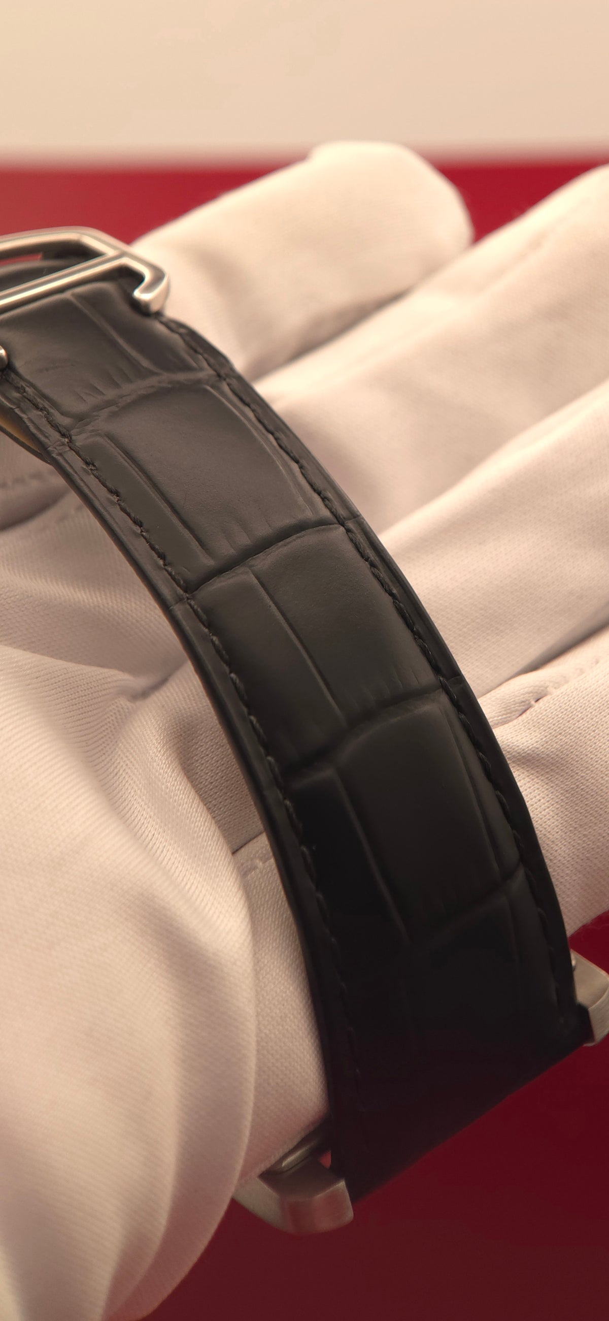 Cartier Tank MC Automatic 34.3mm Steel Silver Dial W5330003 (September 2013 Box & Papers)