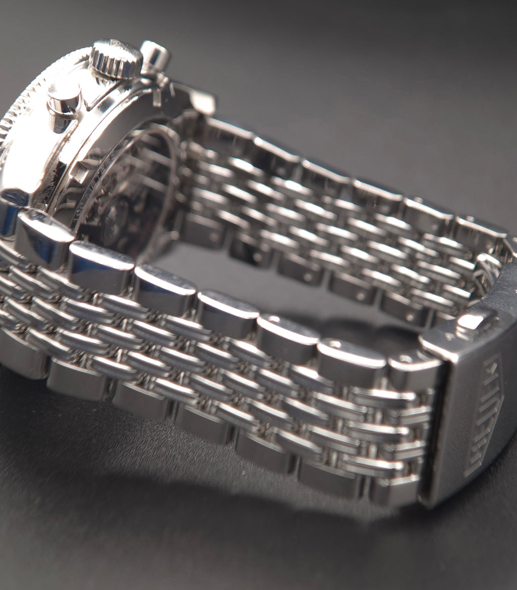 TAG Heuer Heritage Autavia Calibre Heuer 02 42mm CBE2110.BA0687 (2018 Full Set + Extra OEM Black Rubber Strap)
