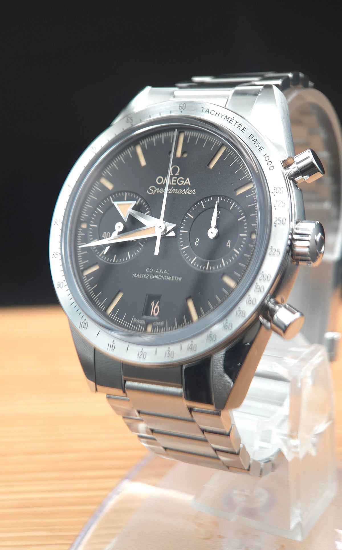 Omega Speedmaster '57 Black Dial Manual Chrono 332.10.41.51.01.001 (Box & Papers | 7" Wrist)
