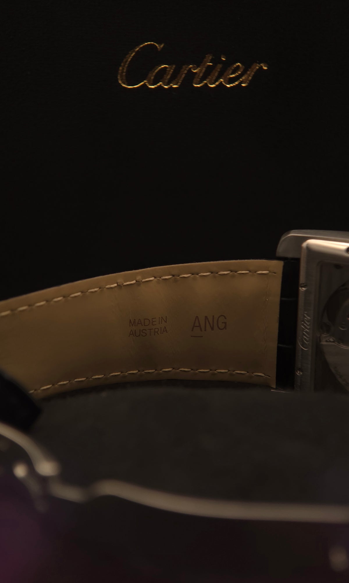 Cartier Tank MC Automatic 34.3mm Steel Silver Dial W5330003 (September 2013 Box & Papers)