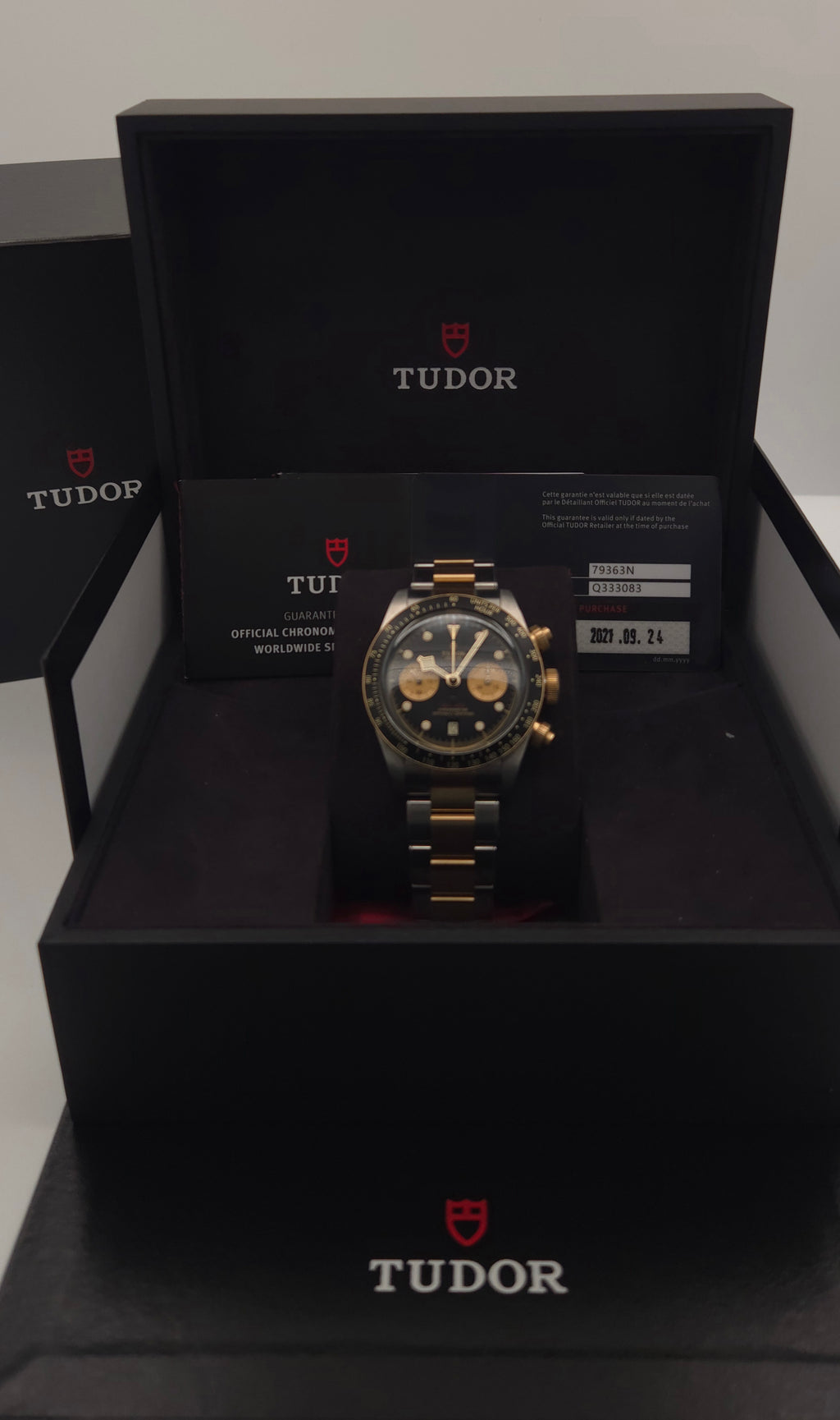 Tudor Black Bay Chrono S&G Steel & Gold 41mm 79363N (2021 Full Set)