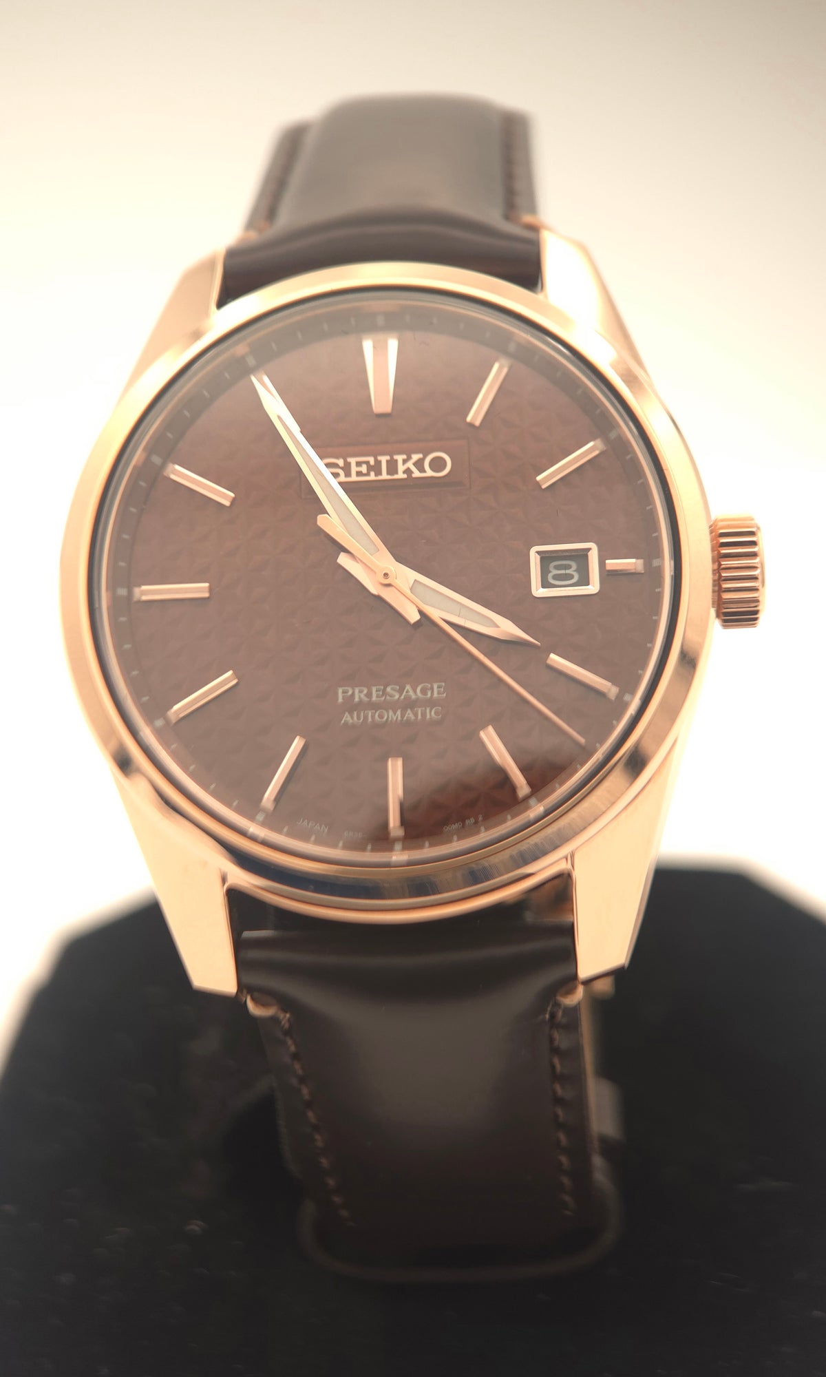 Seiko Presage Sharp Edged Series "Susutake" Rose Gold 39mm SPB170J1 (Like New | Full Set)