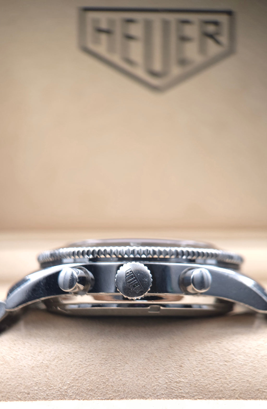TAG Heuer Heritage Autavia Calibre Heuer 02 42mm CBE2110.BA0687 (2018 Full Set + Extra OEM Black Rubber Strap)