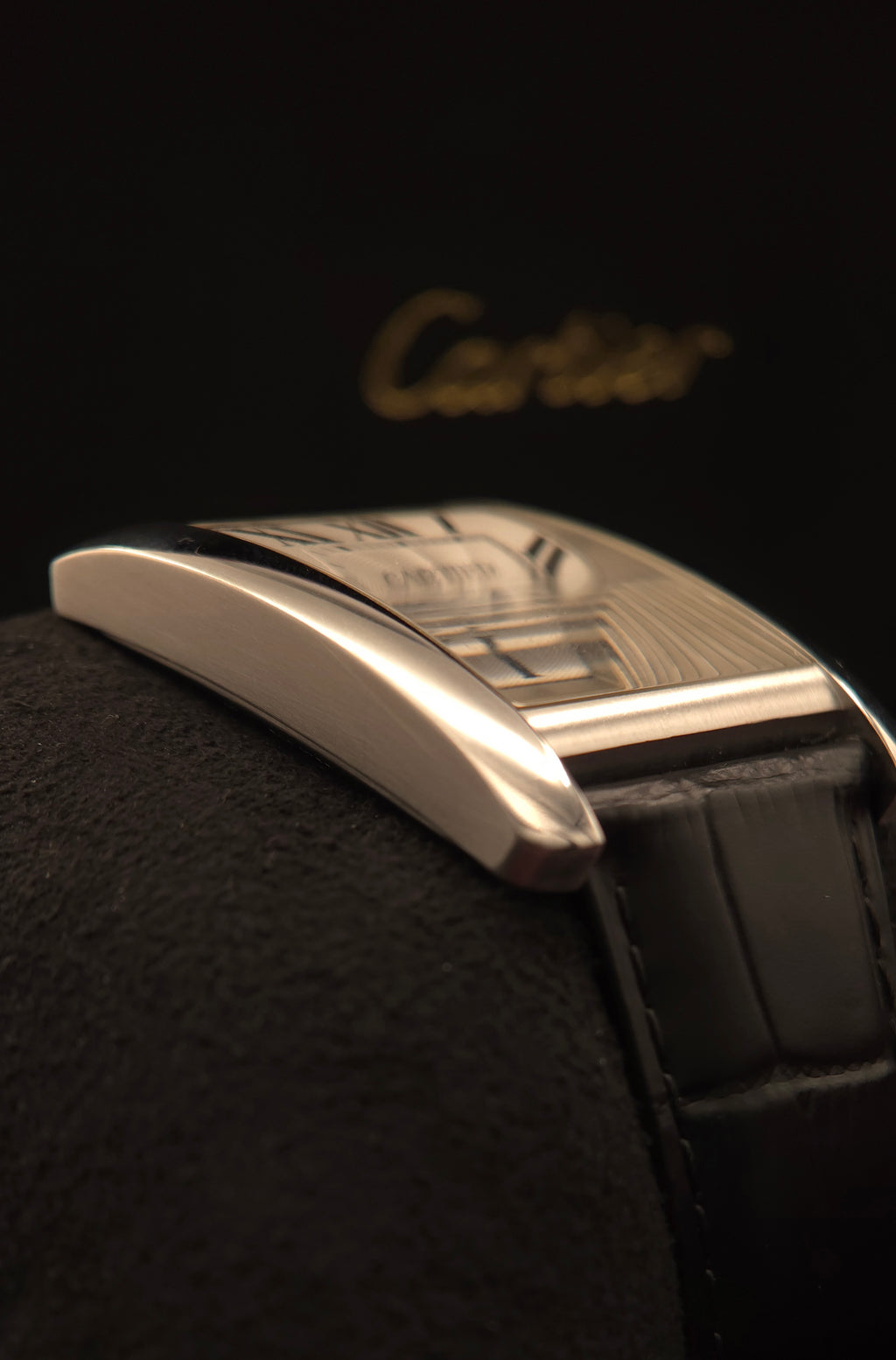 Cartier Tank MC Automatic 34.3mm Steel Silver Dial W5330003 (September 2013 Box & Papers)