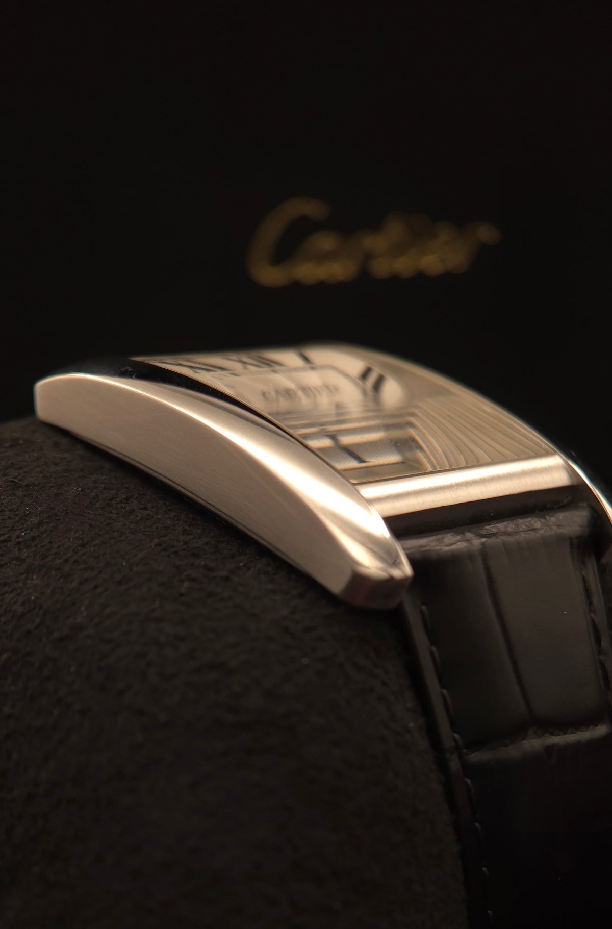 Cartier Tank MC Automatic 34.3mm Steel Silver Dial W5330003 (September 2013 Box & Papers)