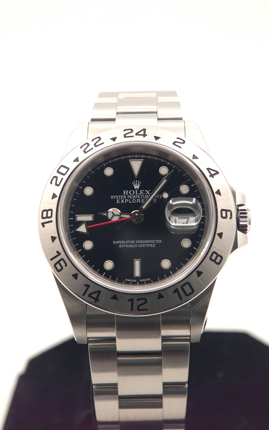 Rolex Explorer II 40mm 16570 Black Dial (July 2000 Full Set | A-Serial)
