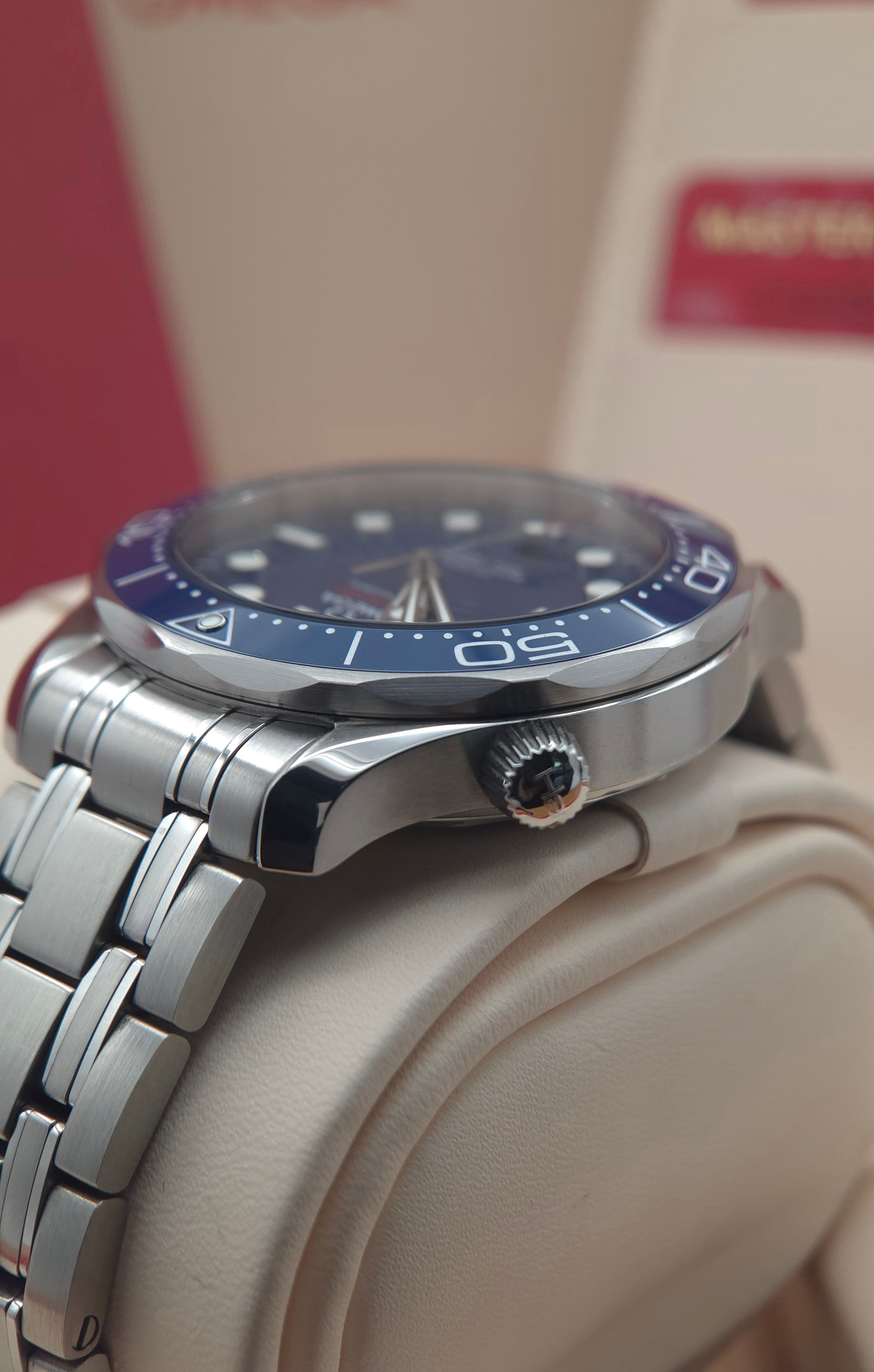 Omega Seamaster Diver 300M 42mm Blue Wave Dial 210.30.42.20.03.001 (2023 Box & Papers)