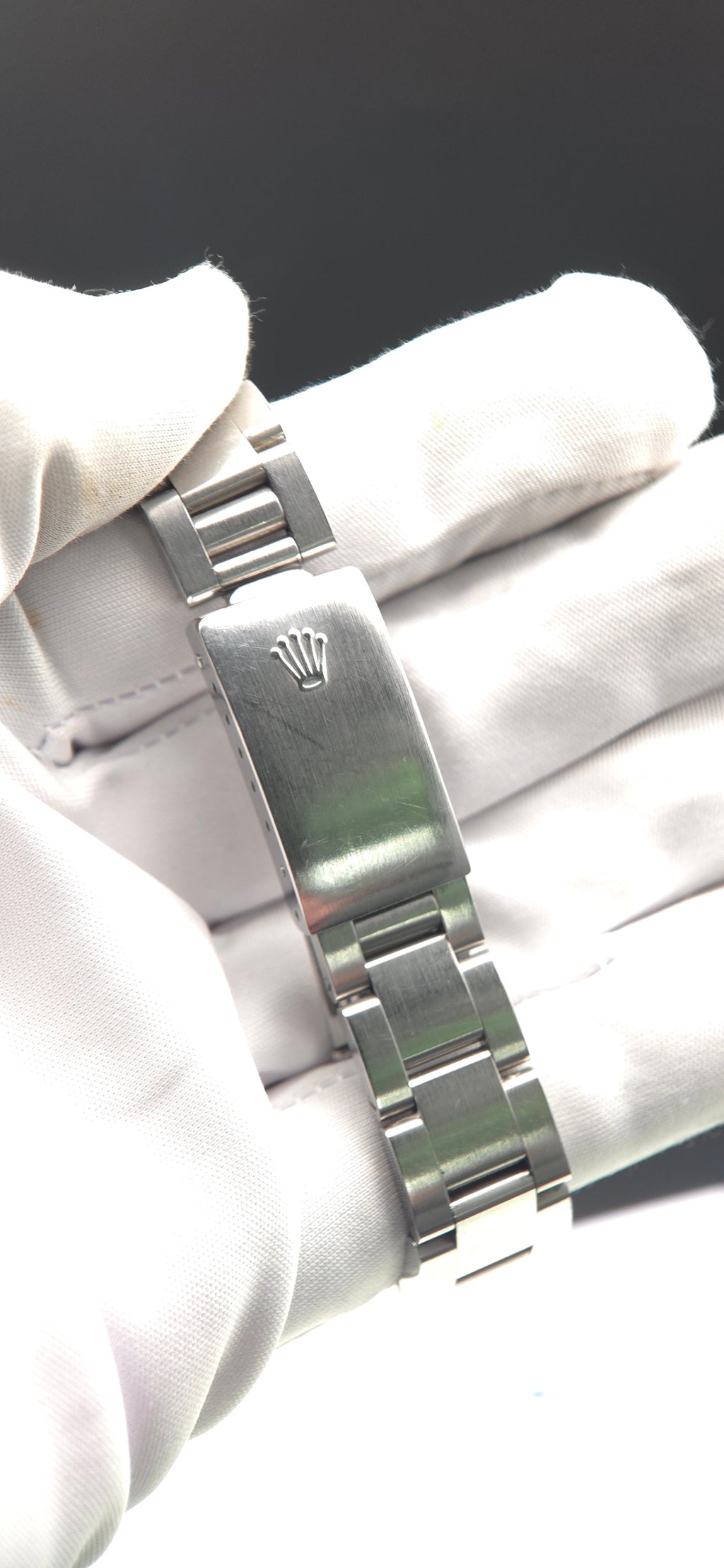 Rolex Oyster Perpetual Date 34mm 15210 White Roman Dial (1994 Papers)