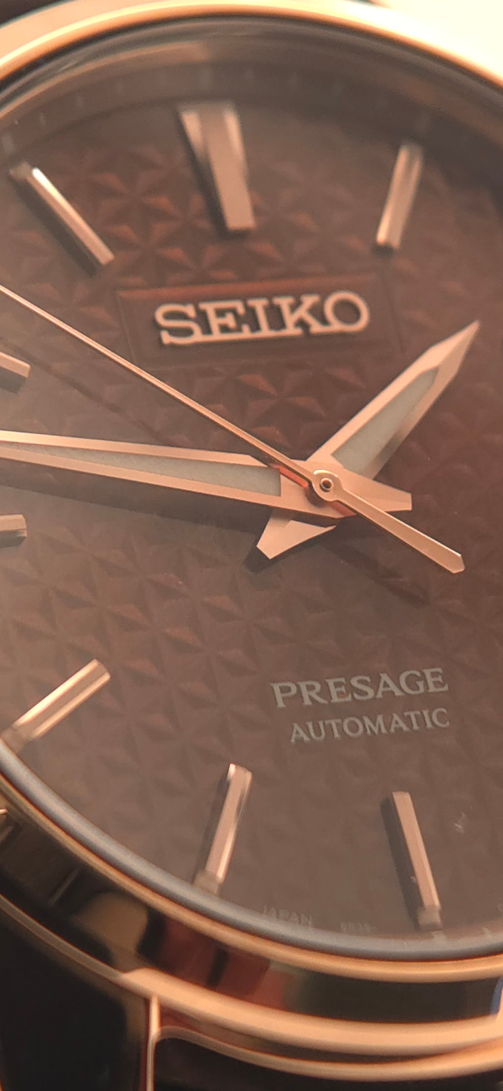 Seiko Presage Sharp Edged Series "Susutake" Rose Gold 39mm SPB170J1 (Like New | Full Set)
